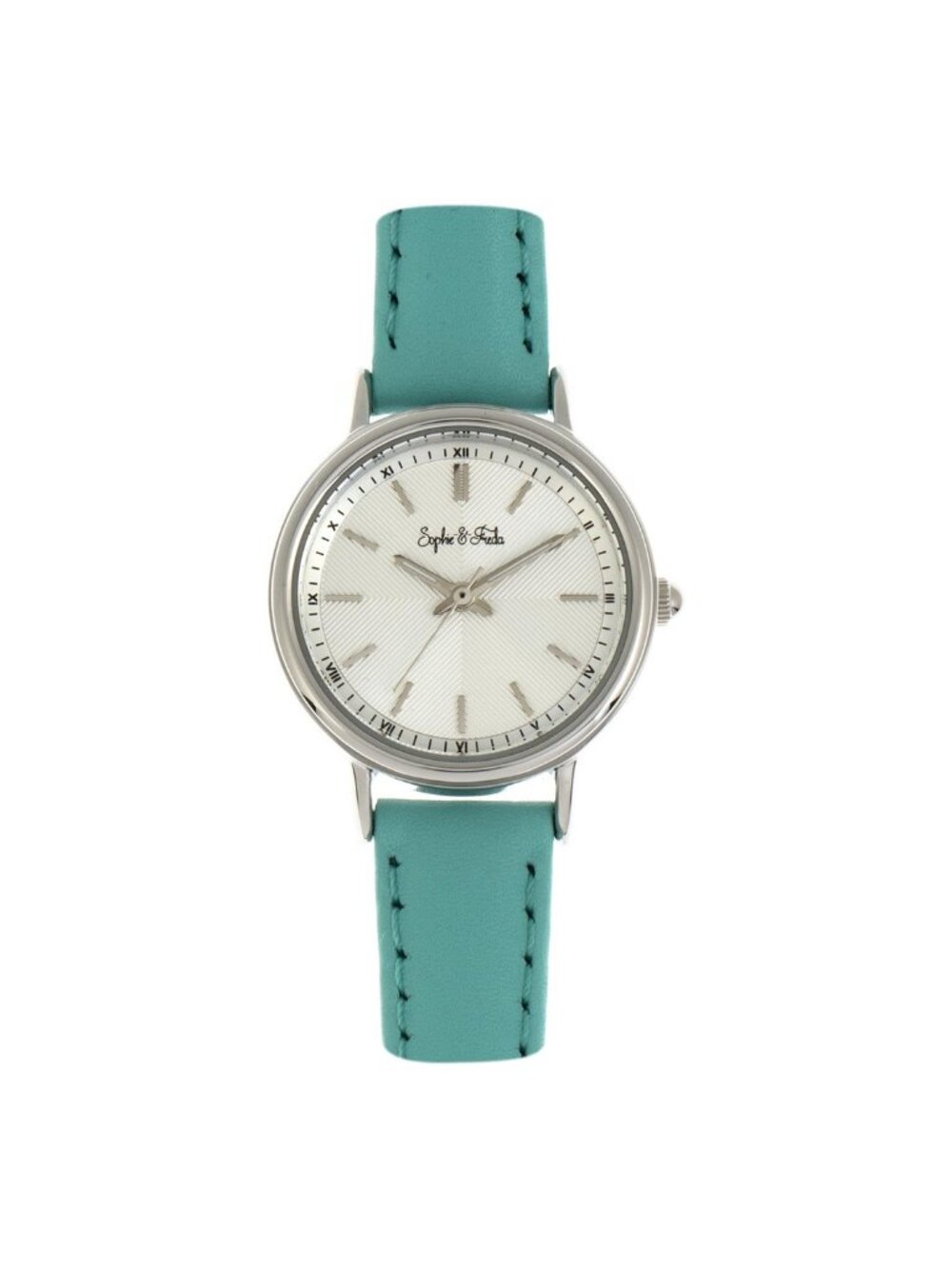 NWT Sophie And Freda Berlin Quartz Silver Dial Ladies Watch